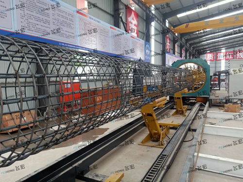 飛宏FH2000鋼筋籠滾焊機(jī)助力中鐵上海工程局鄭濟(jì)高鐵建設(shè)，打造高效鋼筋產(chǎn)品生產(chǎn)線